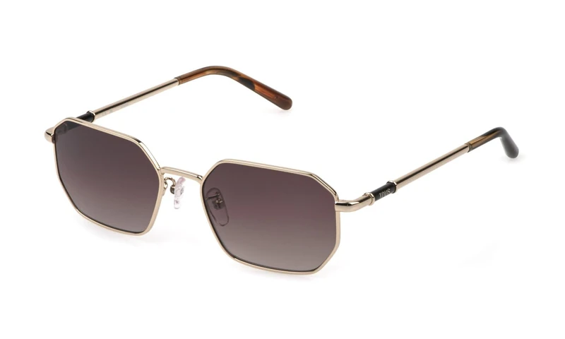 Tous, Floor gafas (STO495), color: SHINY LIGHT GOLD (RED GRADIENT), 54/18/140, (Female)