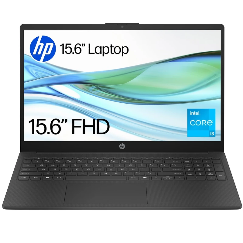 HP 15.6" Laptop | Intel® Core™ i3-N305 Processor | 4GB RAM | 128GB UFS | Intel® UHD Graphics | FHD Anti-glare Display | Up to 10.75 Hrs Battery | Windows 11 | Fast charge | Dual speakers | 15-fd1001sa