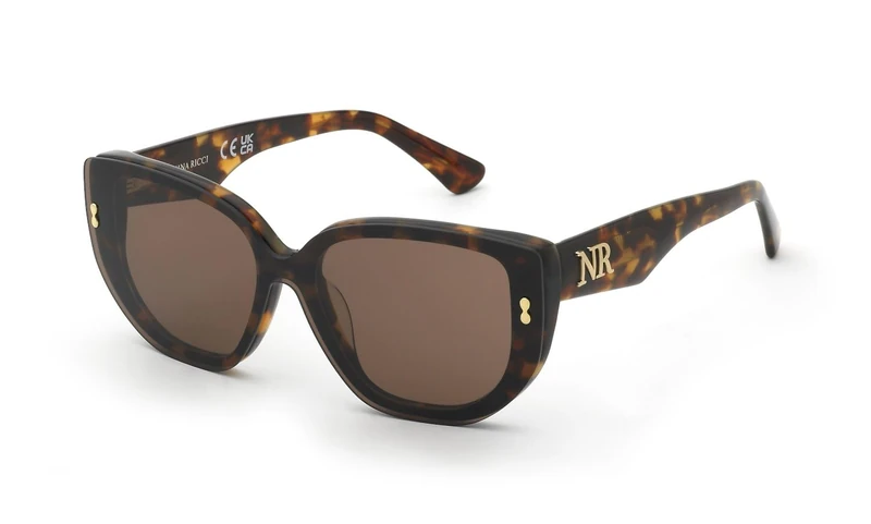 Nina Ricci, eyeglasses (UNR465), color: SHINY HAVANA (BROWN), 53/16/140, (Female)