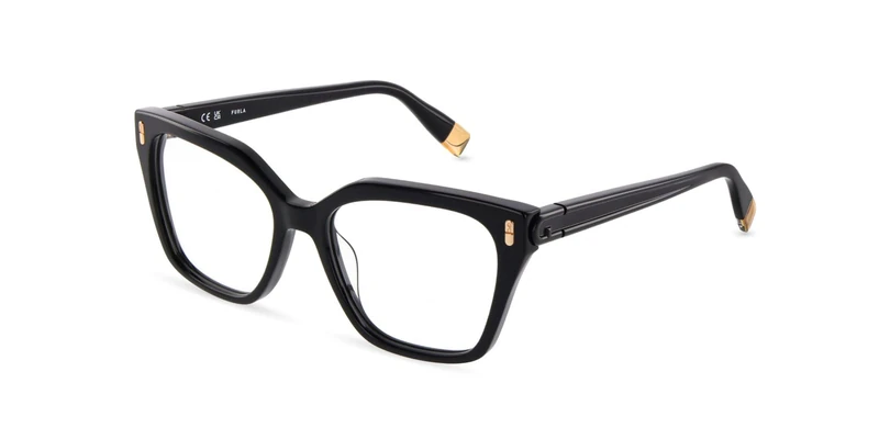 Furla, glasses (VFUA95), color: SHINY BLACK, 54/17/140, (Female)