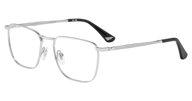 Police, eyeglasses (VPLU62), color: SHINY PALLADIUM W/SANBLAST AND/OR MATT P, 55/18/145, (Male)