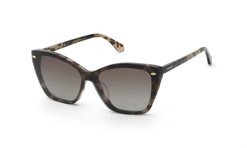 Twinset, eyeglasses (UTW130), color: BROWN FANTASY (BROWN GRADIENT BROWN), 54/16/140, (Female)