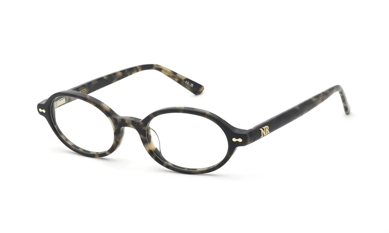 Nina Ricci, glasses (VNR466), color: SHINY BLACK GRAD.GREY HAVANA, 50/20/140, (Female)