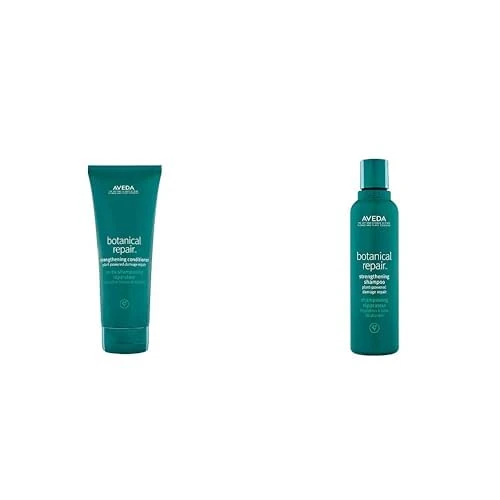 Aveda Botanical Repair Strengthening Shampoo & Conditioner Duo | Strengthens & Repairs Damaged Hair | Helps Prevent Breakage | Bond-Building | Silicone Free | for All Hair Types
