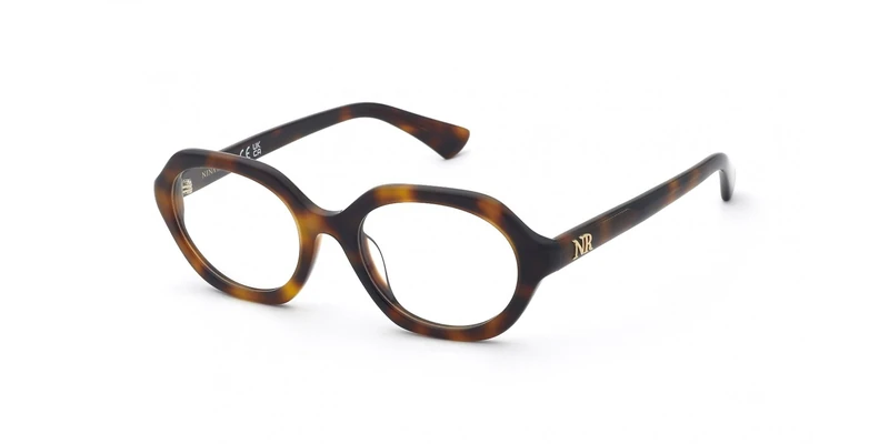 Nina Ricci, glasses (VNR468), color: SHINY DARK HAVANA, 51/19/140, (Female)
