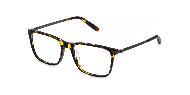 Fila, glasses (VFIB01), color: SHINY BLACK, 55/18/145, (Male)