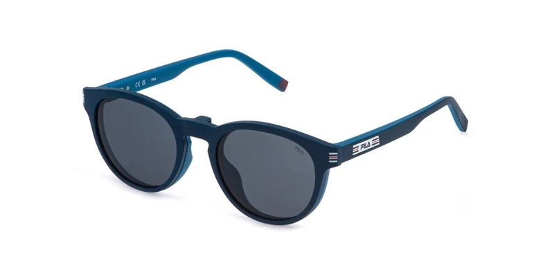 Fila, Eyewear (UFID07), Color: BLUE W/AZURE PARTS (SMOKE), 51/20/145, (Male) - Image 1