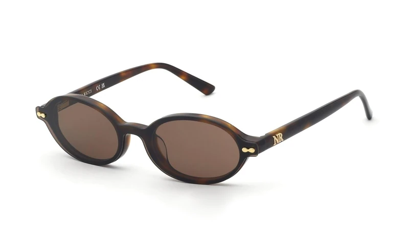 Nina Ricci, gafas de vista (UNR466), colour: shiny dark Havana (brown), 50/20/140, (female)