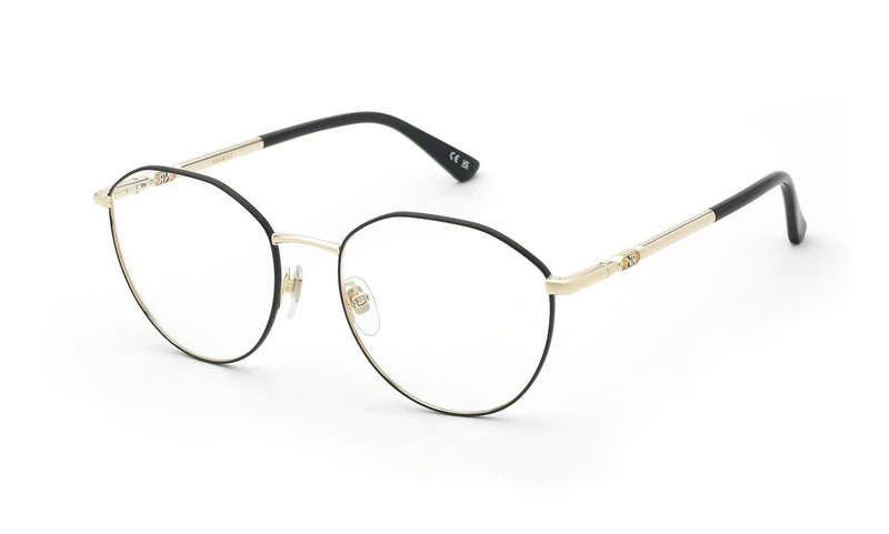 Nina Ricci, eyeglasses (VNR469), color: SH.ROSE GOLD W/BLACK PARTS, 55/18/140, (Female)