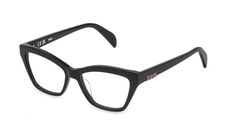 Tous, eyeglasses (VTOD39), color: SHINY BLACK, 52/16/140, (Female)