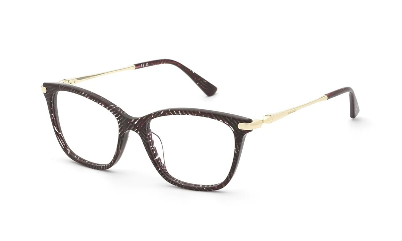 Nina Ricci, eyeglasses (VNR473), color: SHINY GLITTERY RED, 52/16/135, (Female) - Image 1
