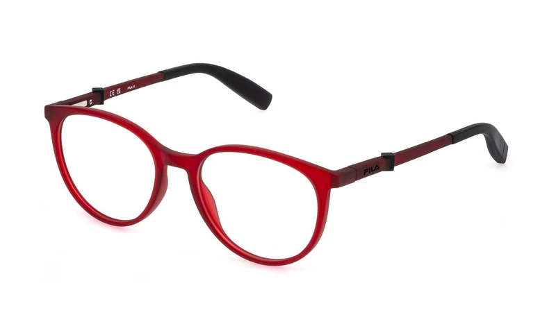 Fila, gafas de vista (VFID44L), colour: matt transparent red, 50/17/135, (junior) - Image 1
