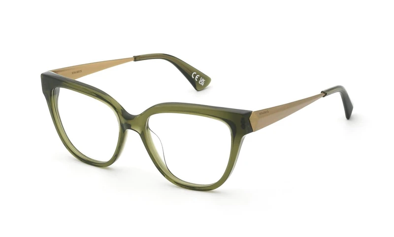 Nina Ricci, glasses (VNR477), color: SHINY TRANSP.GREEN, 52/16/140, (Female) - Image 1