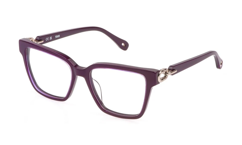 Tous, gafas de vista (VTOD36), colour: purple top + transparent purple, 53/17/140, (female) - Image 1