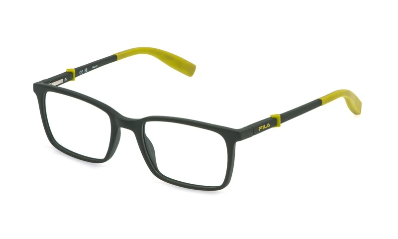 Fila, gafas de vista (VFID43L), colour: matt dark green, 50/18/135, (junior)