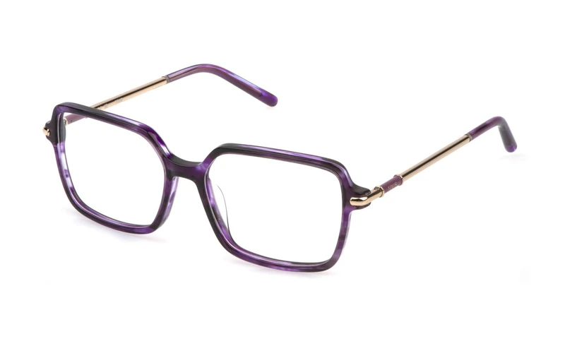 Tous, gafas de vista (VTOD33), colour: transparent purple/grey melange, 55/16/140, (female)