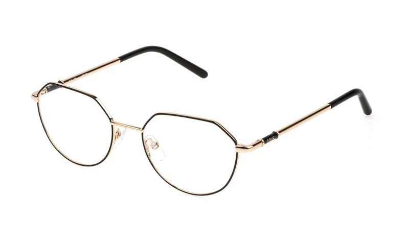 Tous, eyeglasses (VTO492), color: SH.ROSE GOLD W/BLACK PARTS, 52/18/140, (Female) - Image 1