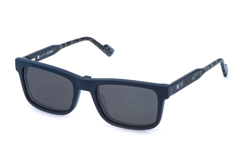 Sting, eyewear (UST587), color: SHINY ASPHALT GREY (SMOKE), 54/19/145, (Male) - Image 1