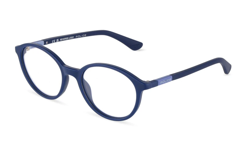 Police, gafas de vista (VK177), colour: matte blue, 48/17/135, (junior)