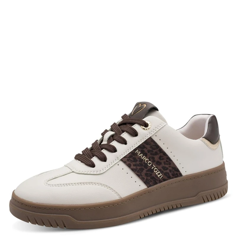 Marco Tozzi Women's 2-23775-46 Trainers, Cream Leo, 9 UK