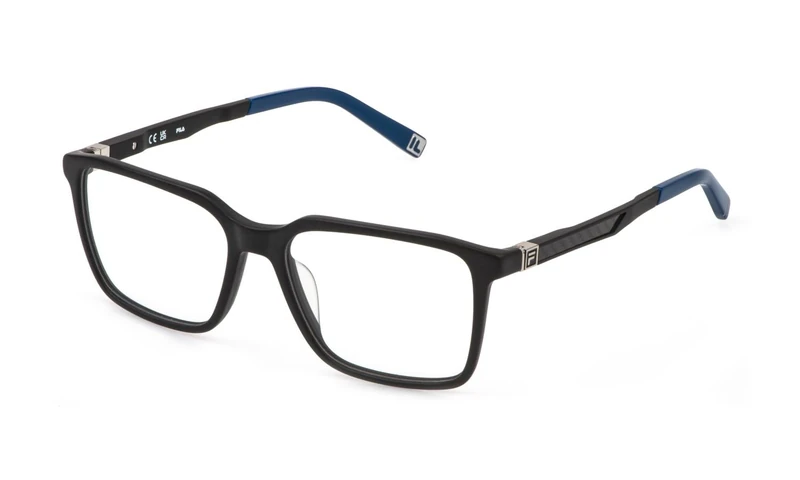 Fila, gafas de vista (VFID09), colour: matt/sandblasted black, 55/17/145, (male)