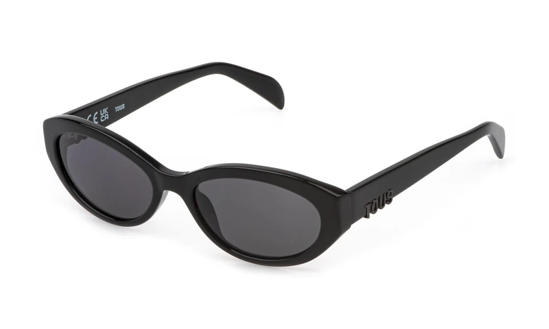 Tous, Floor gafas (STOD43), color: SHINY BLACK (SMOKE), 56/18/140, (Female)
