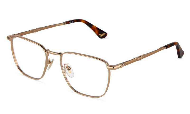 Police, eyeglasses (VPLU62), color: SHINY ROSE GOLD WITH SANDBLASTED/SATIN/, 55/18/145, (Male)