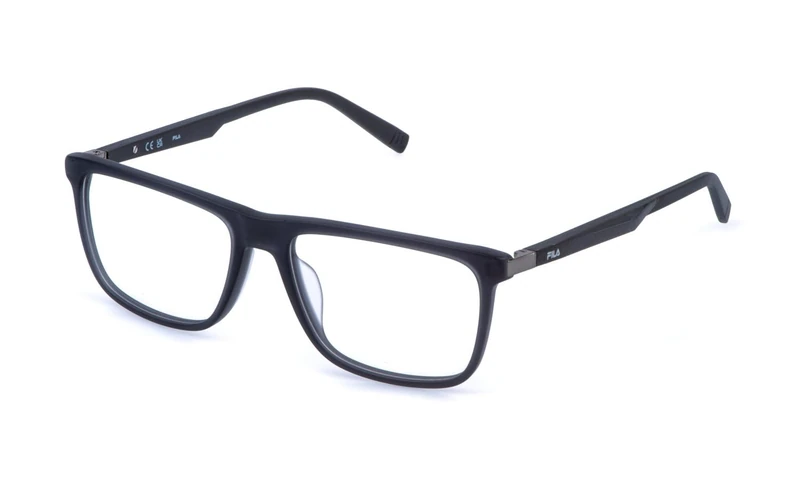 Fila, glasses (VFIA93), color: MATT TRANSPARENT DARK GREY, 54/17/145, (Male)