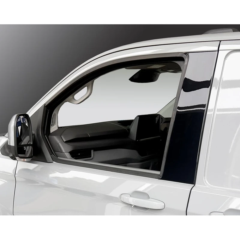RGM Set B-Pillar Covers compatible with Volkswagen Transporter T7 2024- - Gloss Black