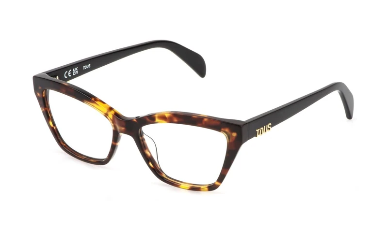 Tous, glasses (VTOD39), color: SHINY MEDIUM HAVANA, 52/16/140, (Female)