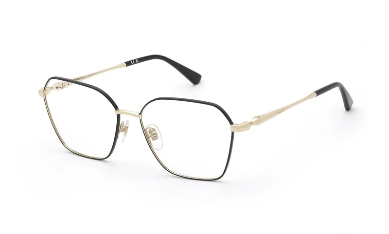 Nina Ricci, eyeglasses (VNR474), color: SH.ROSE GOLD W/BLACK PARTS, 55/15/135, (Female)