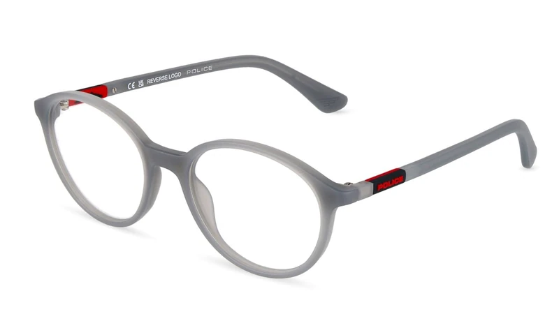 Police, gafas de vista (VK177), colour: matt opal grey, 48/17/135, (junior)
