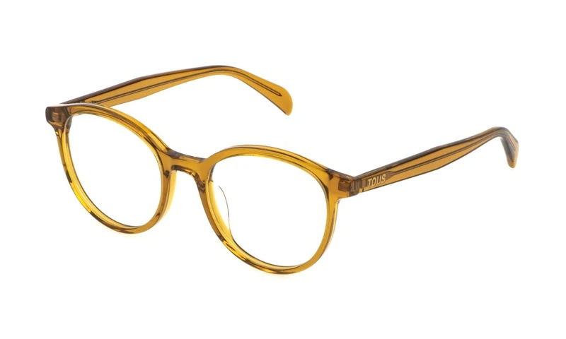 Tous, Gafas de vista (VTOD38), Colour: TRANSP.YELLOW, 50/19/140, (Female)