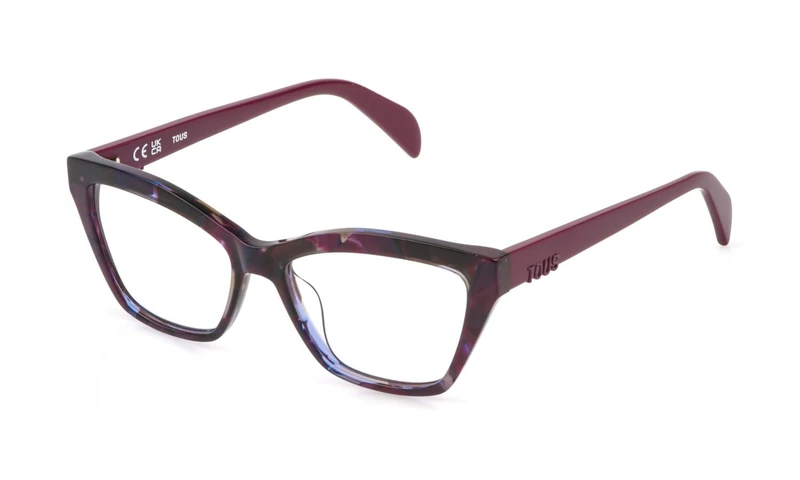 Tous, glasses (VTOD39), color: MELANGE PURPLE, 54/16/140, (Female)