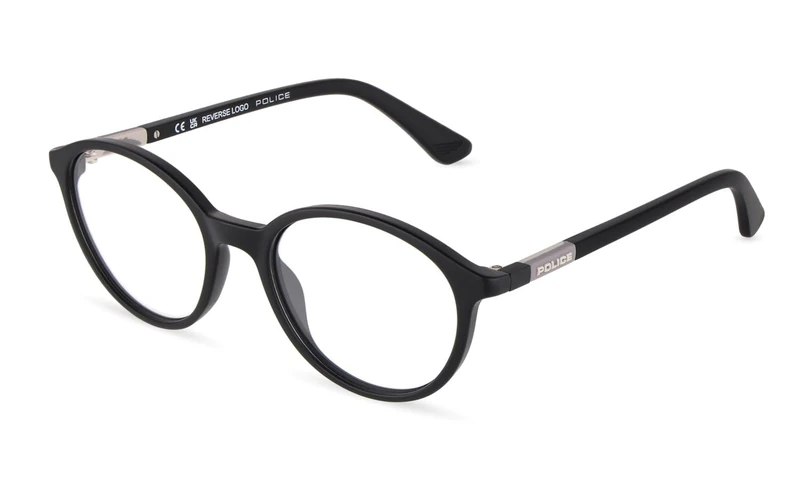 Police, gafas de vista (VK177), colour: matt black, 48/17/135, (junior)