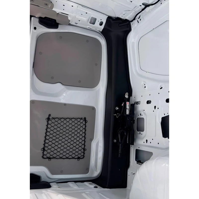 RGM Inner Rear Door Pillar Guards for Volkswagen Transporter T7 2024- - Black (ABS)