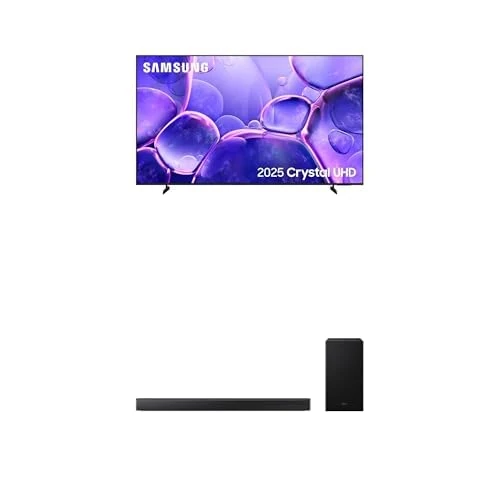 Samsung Crystal UHD 75" U8000F TV with B650F Soundbar