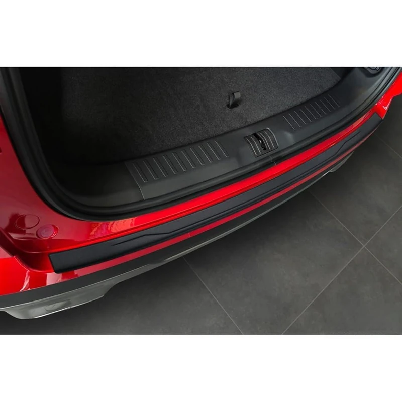 Avisa Stainless Steel Rear Bumper Protector compatible with Jaecoo J7 2024- - Matt Black - Image 1