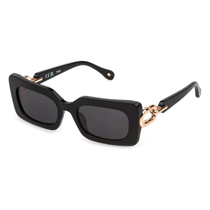 Tous, Gafas de Sol (STOD42), Colour: Shiny Black (Smoke), 53/20/140, (Female)