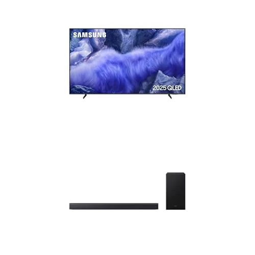 Samsung 75" QLED QEF1 Smart TV with B46CF Soundbar