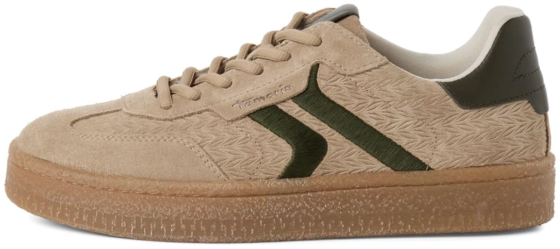Tamaris Women's Low Flat Trainers, Brown (DK Antelope CO), 41
