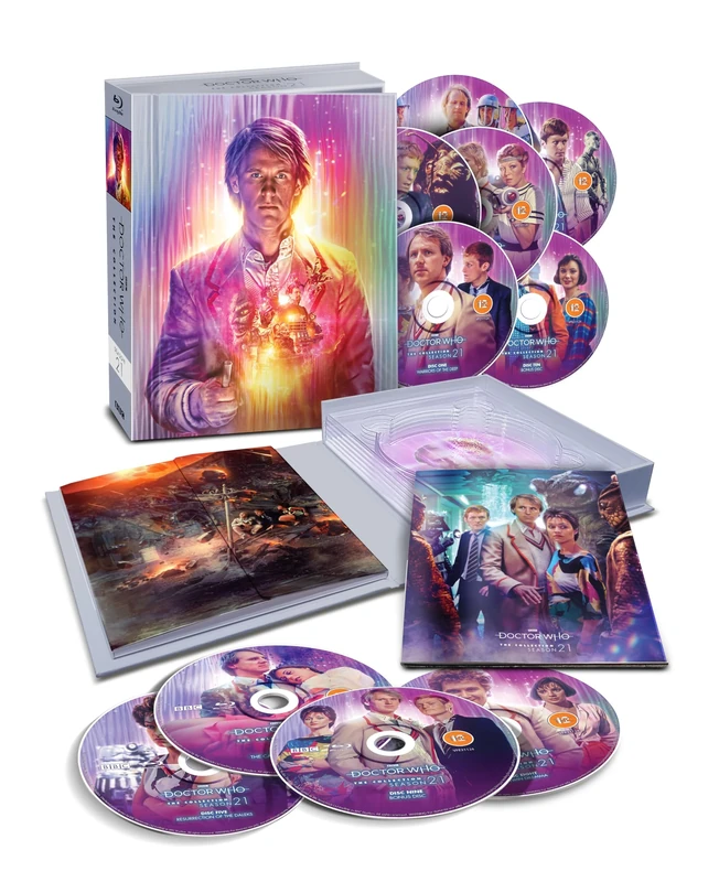 Doctor Who: The Collection Season 21 Limited Edition [Blu-ray] [Region B]