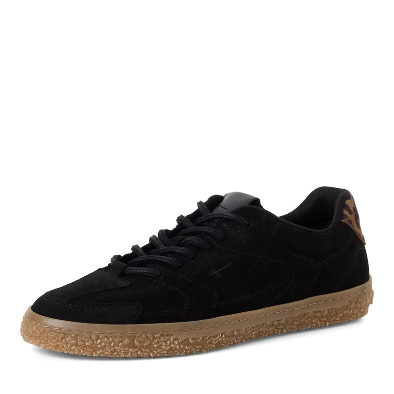 Tamaris Women's Low Flat Trainers Black - Size 38