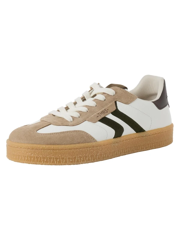 Tamaris Men's Sneakers Leather, white, 10 UK