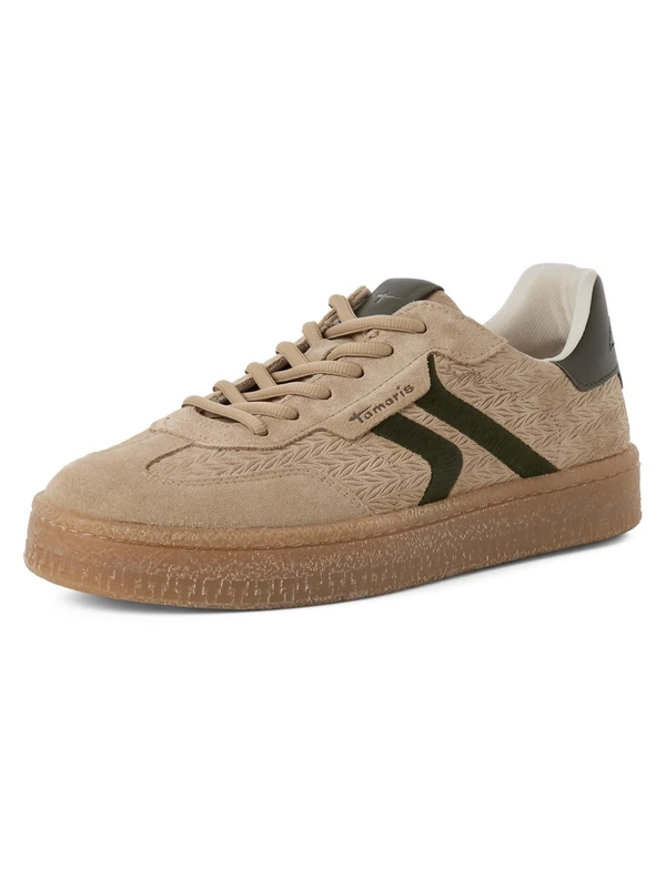 Tamaris Women's Low Flat Trainers, Brown (DK Antelope CO), 42