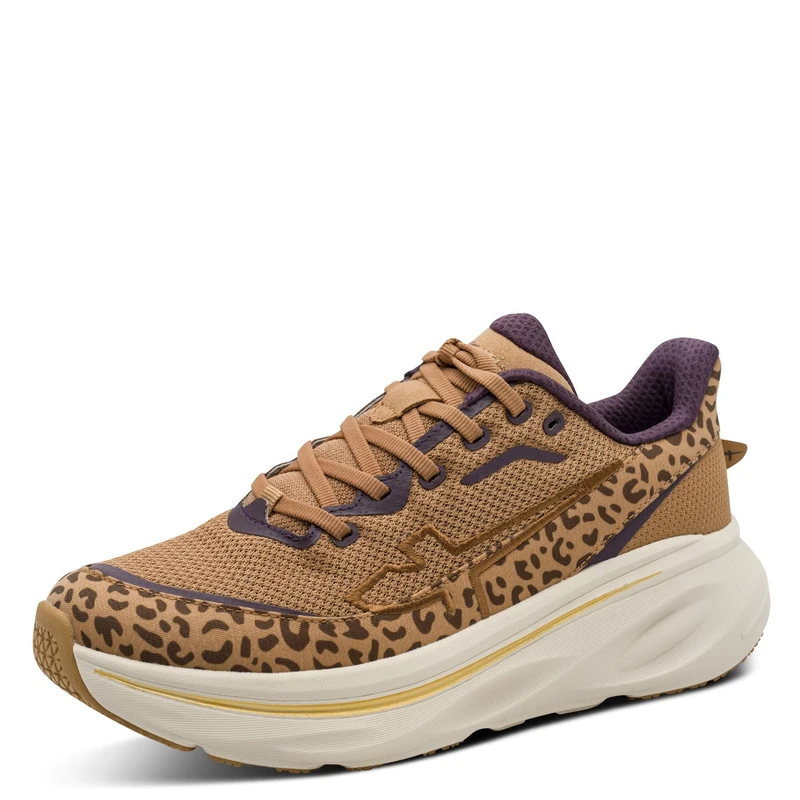 Tamaris Women's Low Flat Trainers, Brown (Leopard), 38