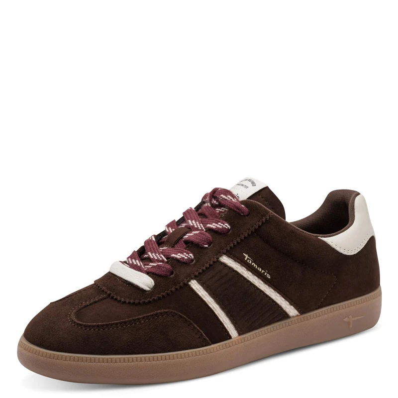 Tamaris Women's Low Flat Trainers, Brown (Mocha), 40