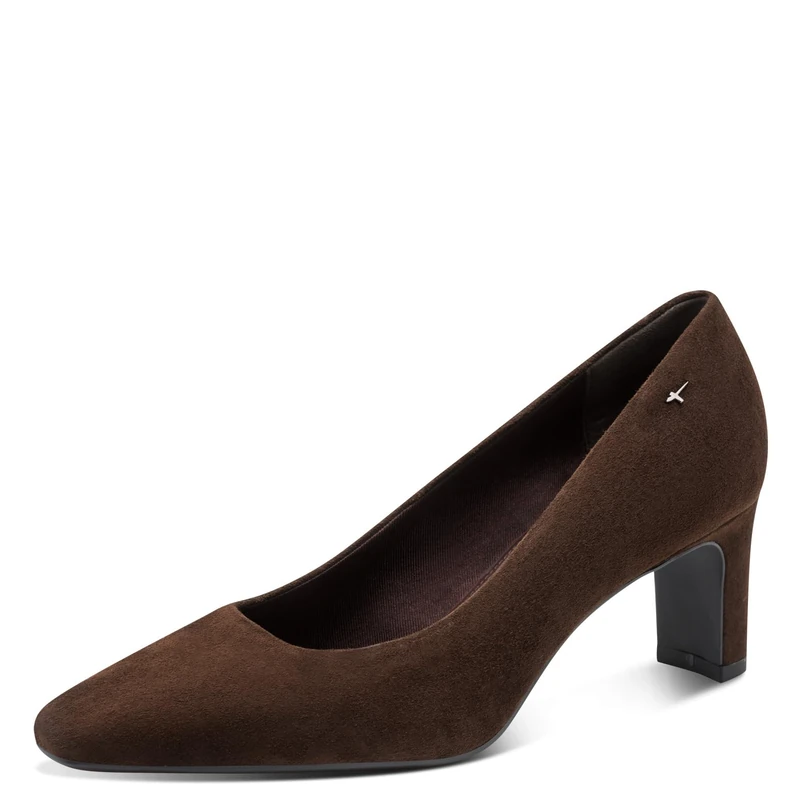 Tamaris Women's Court Shoes with Funnel Heel, Brown (Mocha), 40