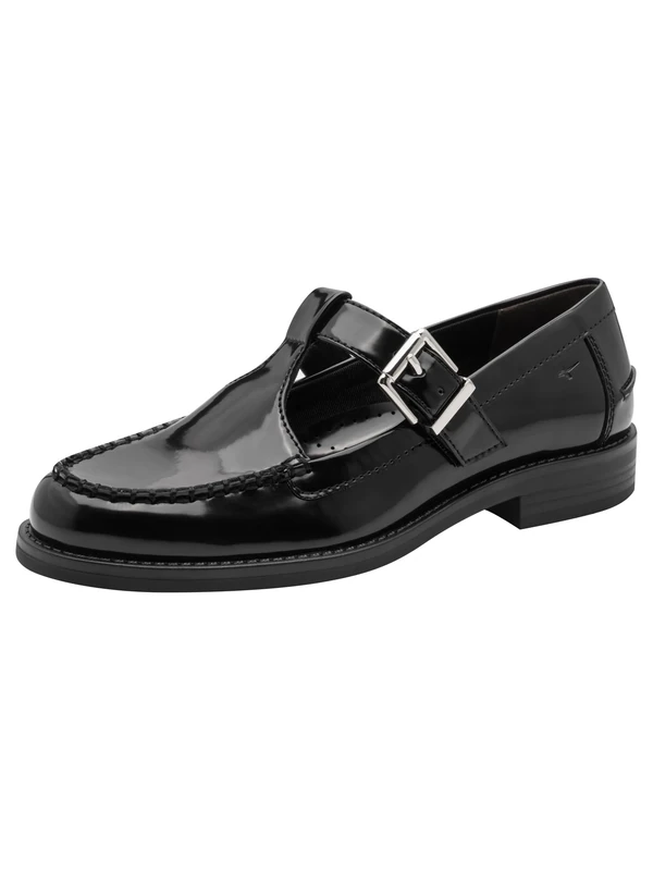 Tamaris Women's Flat Loafers, Black, 41