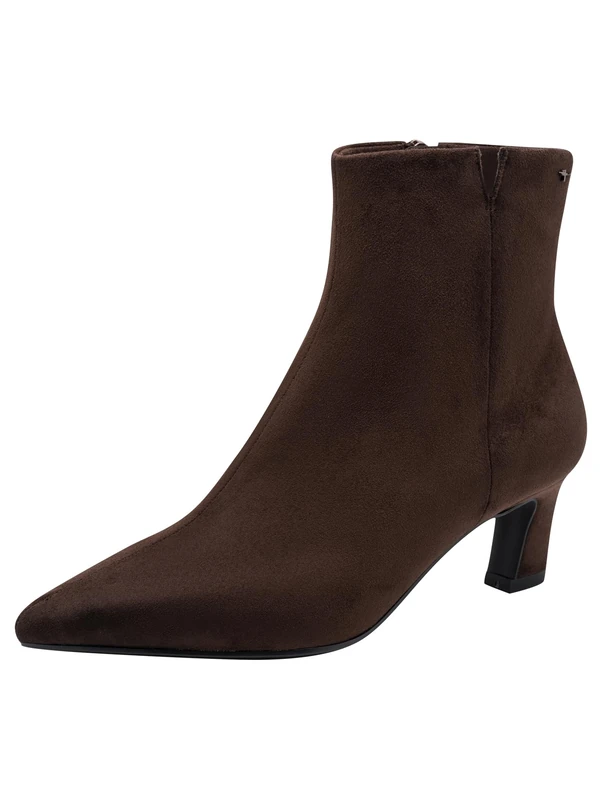 Tamaris Women's Ankle Boots with Stiletto Heel, Brown (MOCCA), 37